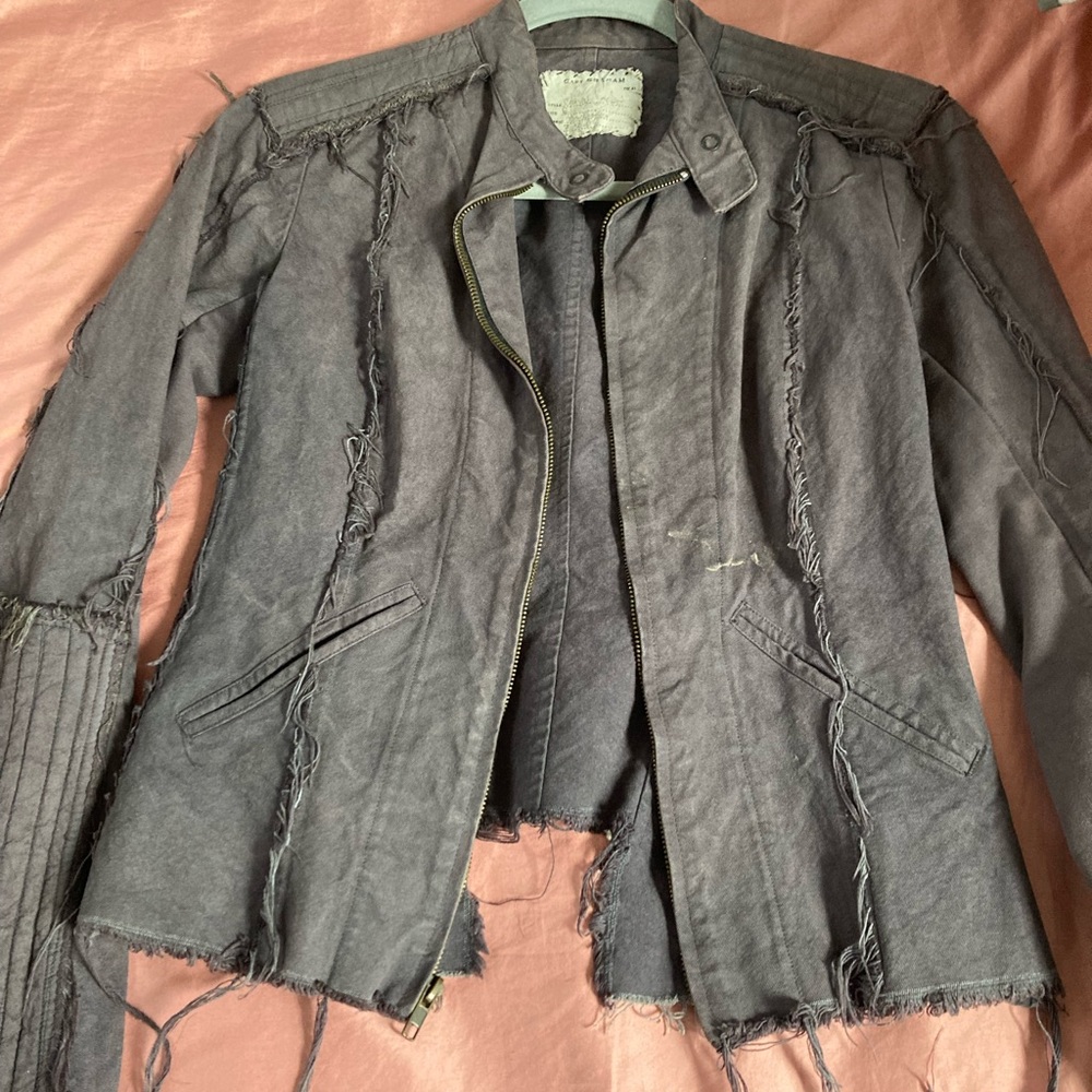 Gray stylish jacket